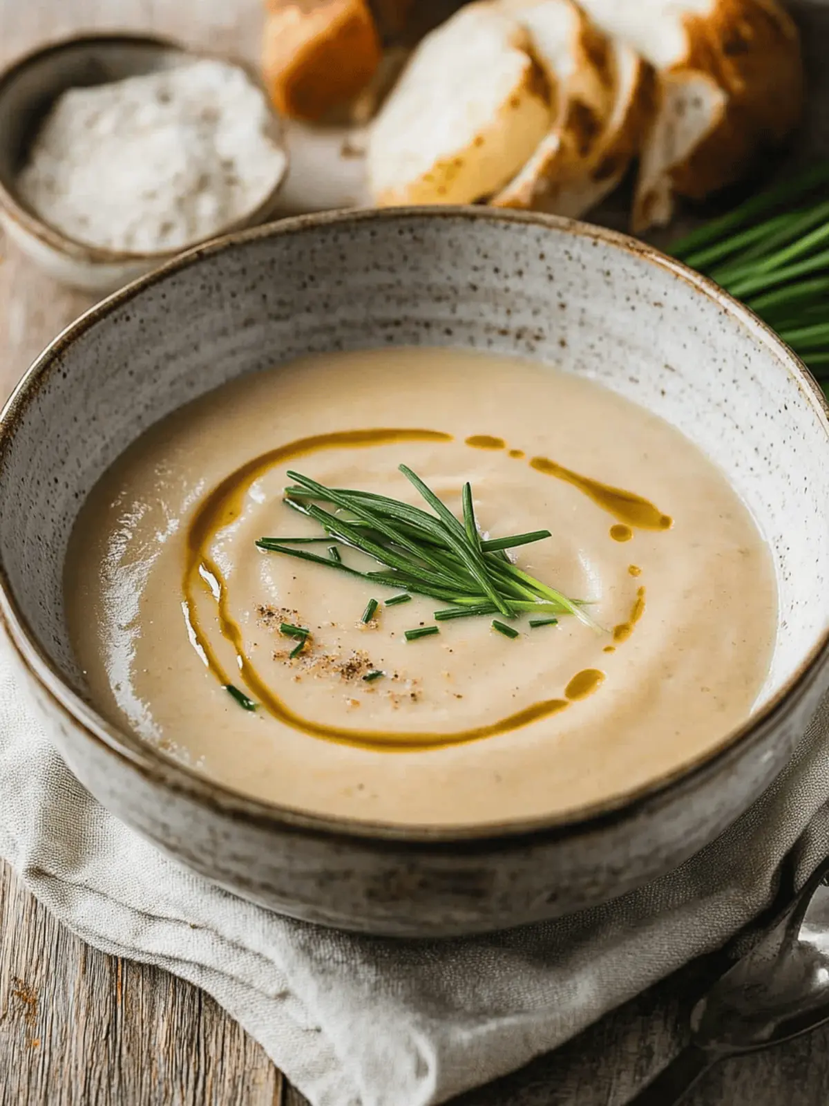 Creamy Chive and Potato Soup