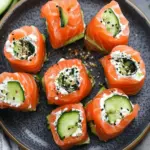 Smoked Salmon Roll Ups