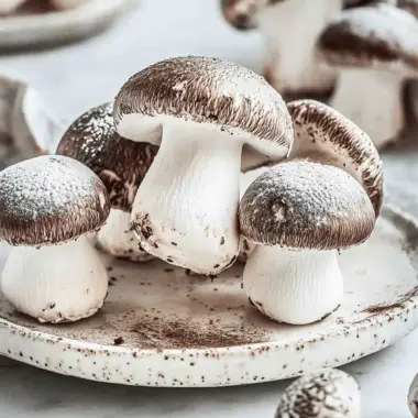 Meringue Mushrooms