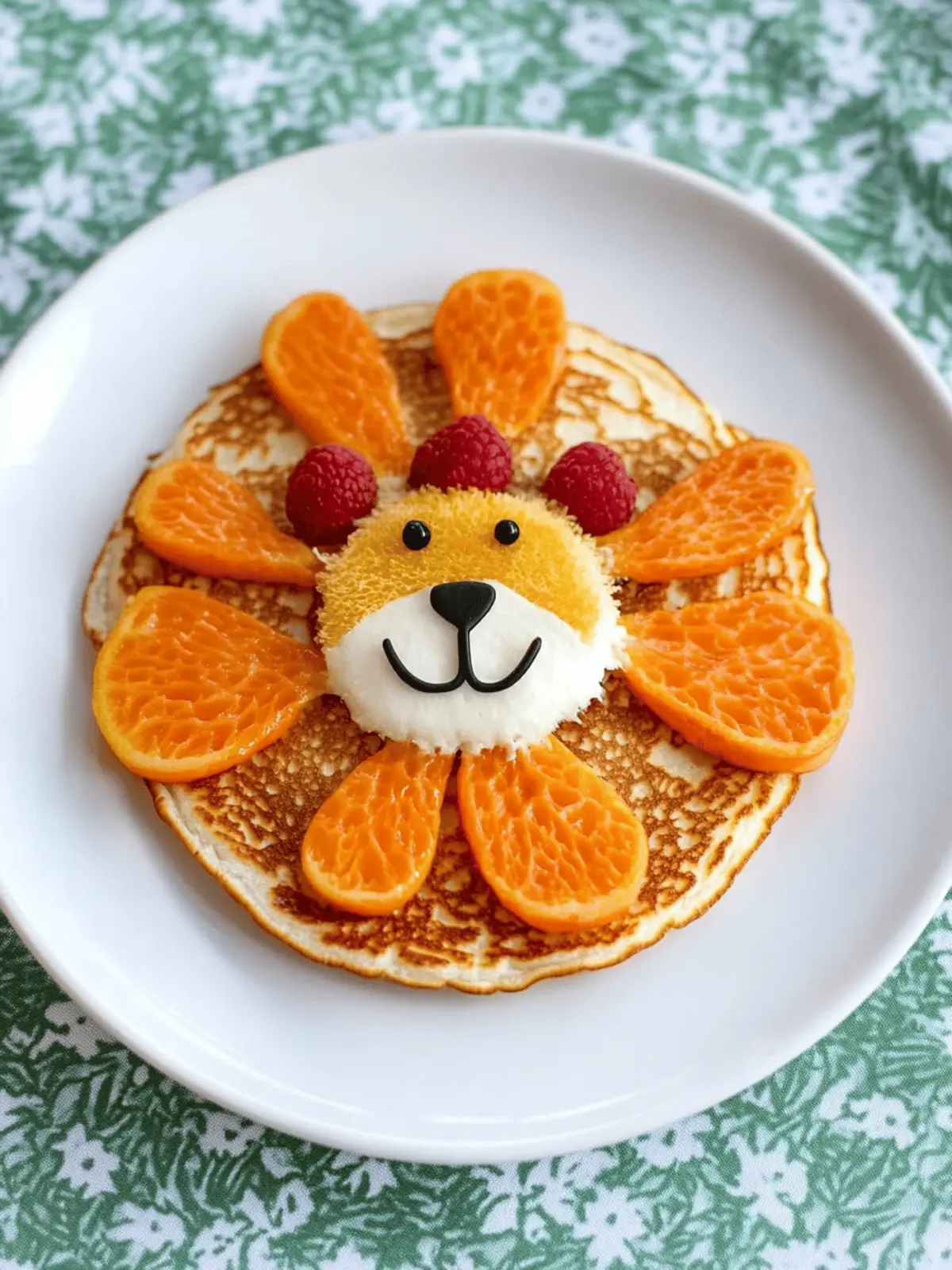 Lion Pancakes