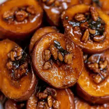 Cinnamon Maple Roasted Sweet Potatoes