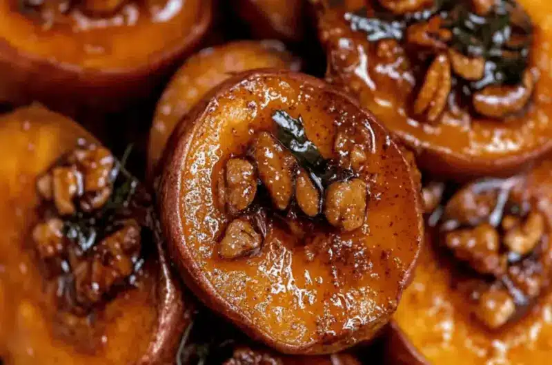 Cinnamon Maple Roasted Sweet Potatoes