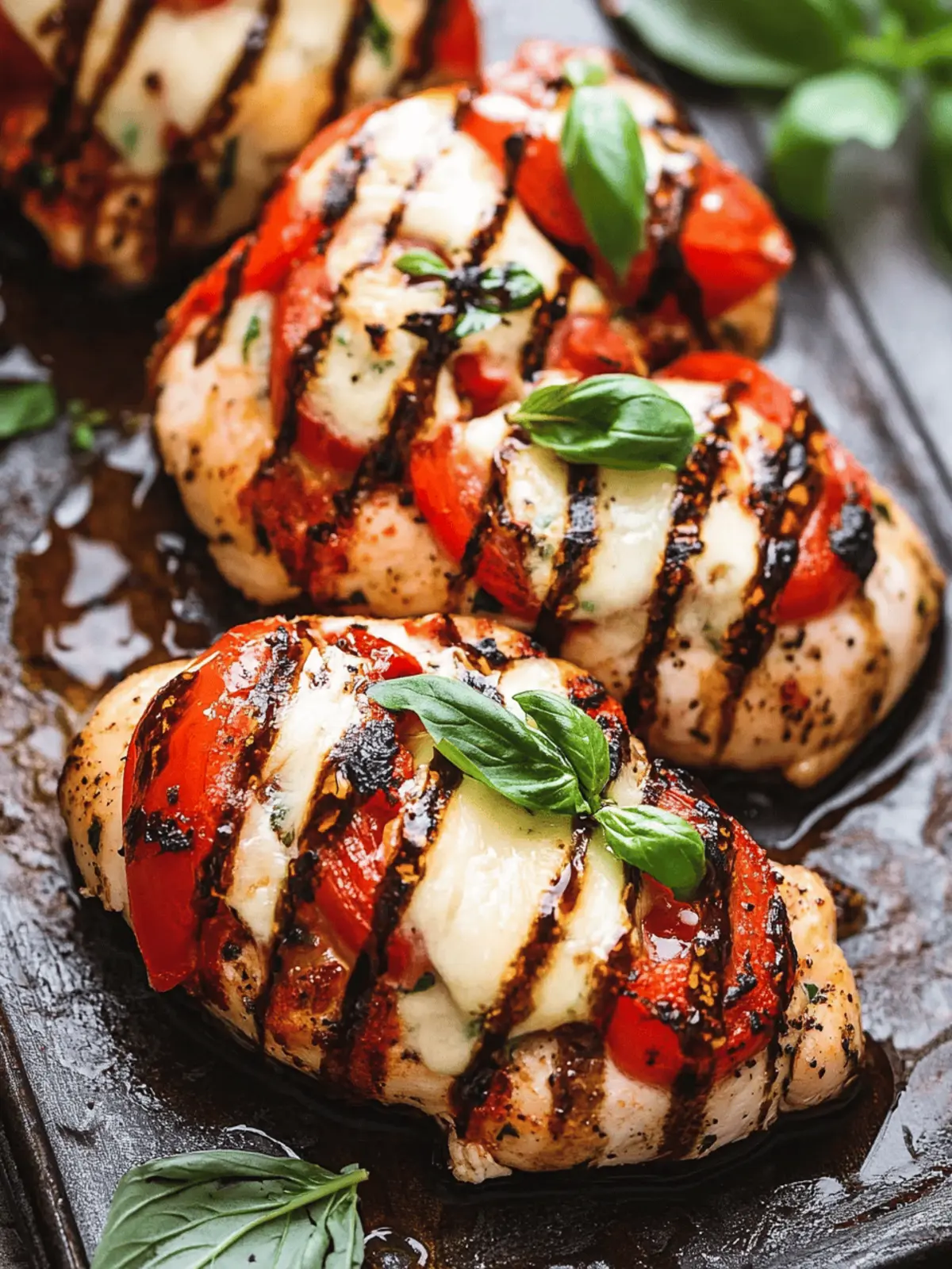 Caprese Stuffed Chicken