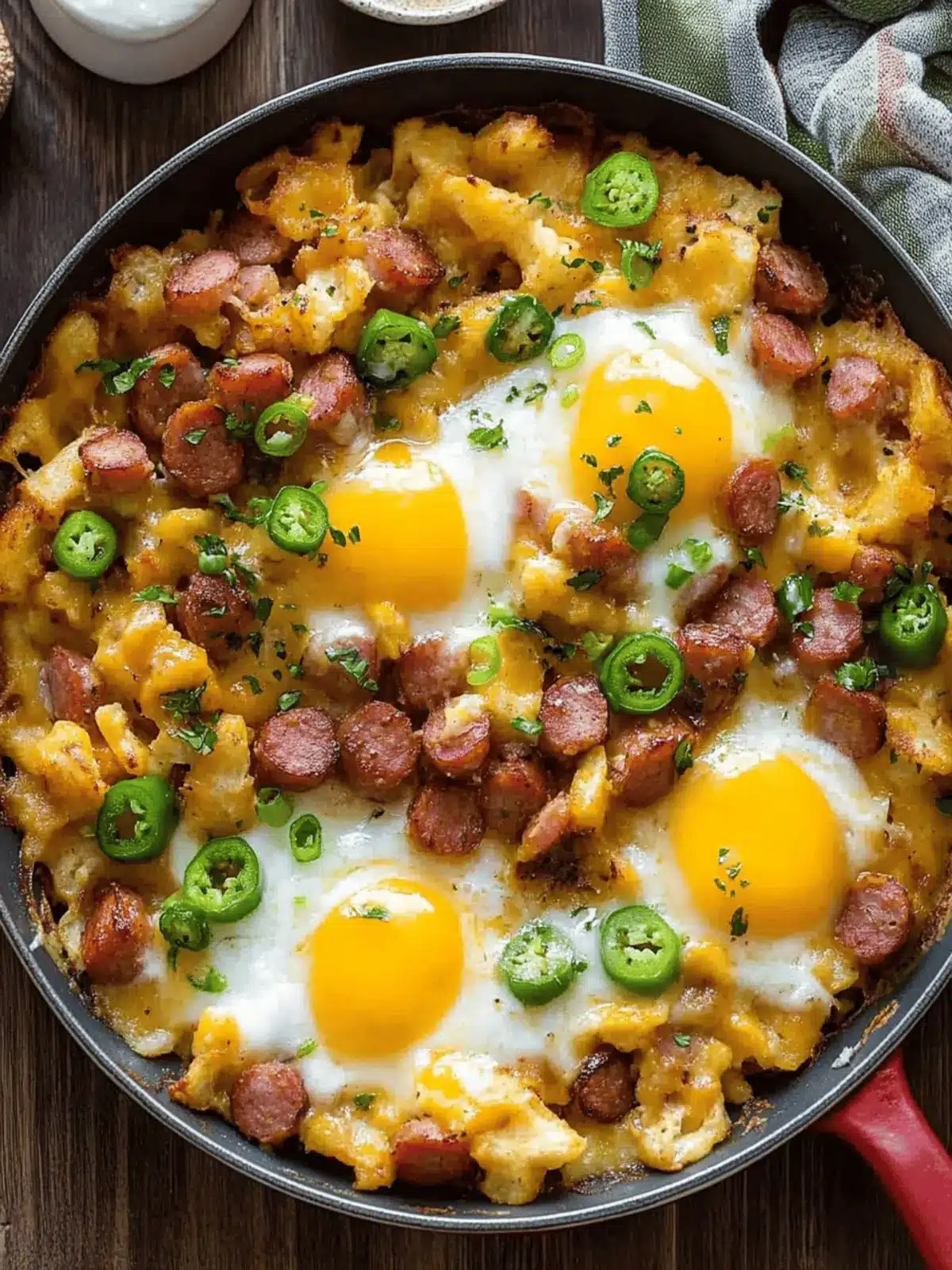 Kielbasa Breakfast Hash