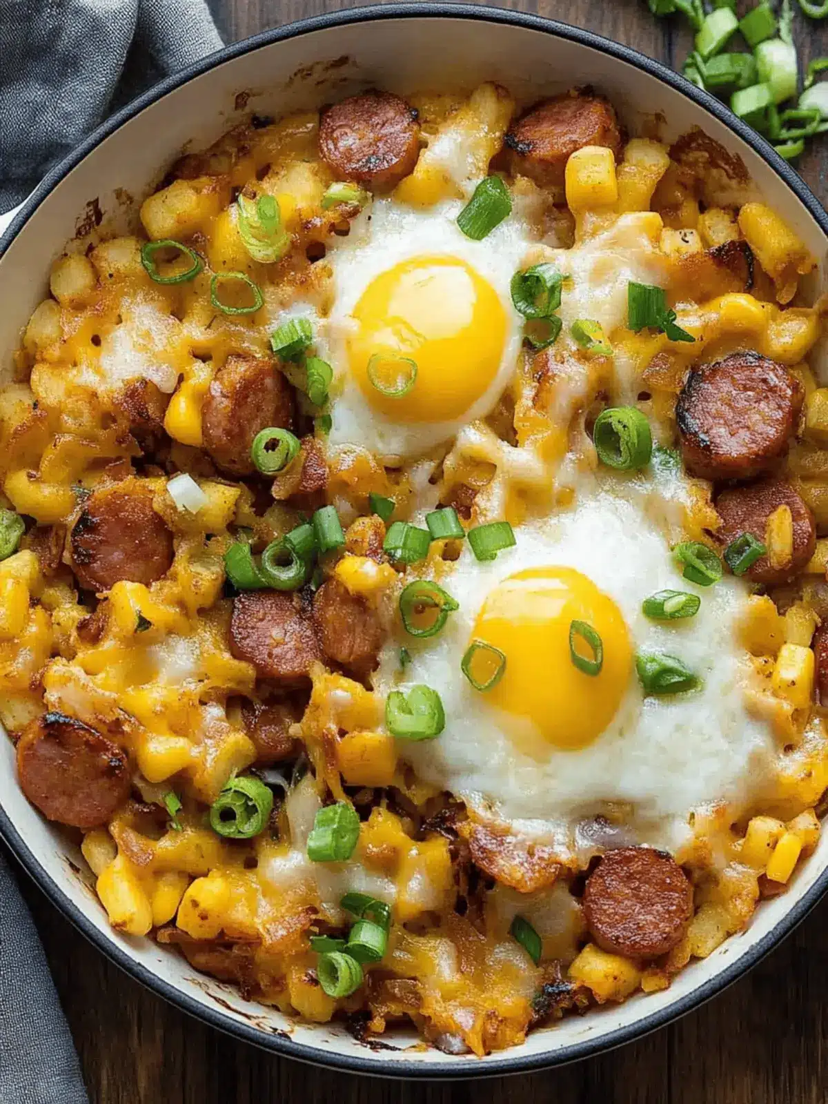 Kielbasa Breakfast Hash