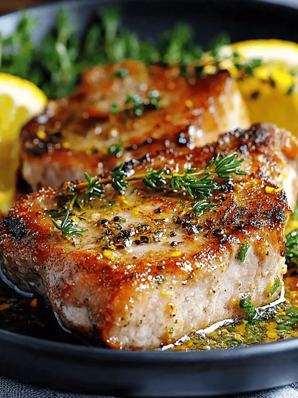 Juicy Oven Baked Pork Chops