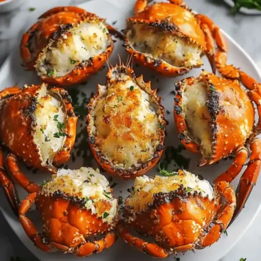 Seafood Stuffed Crab