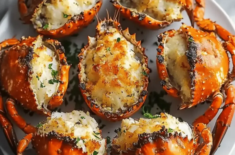 Seafood Stuffed Crab