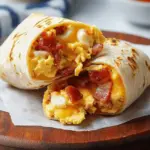 Bacon Egg and Cheese Breakfast Burritos