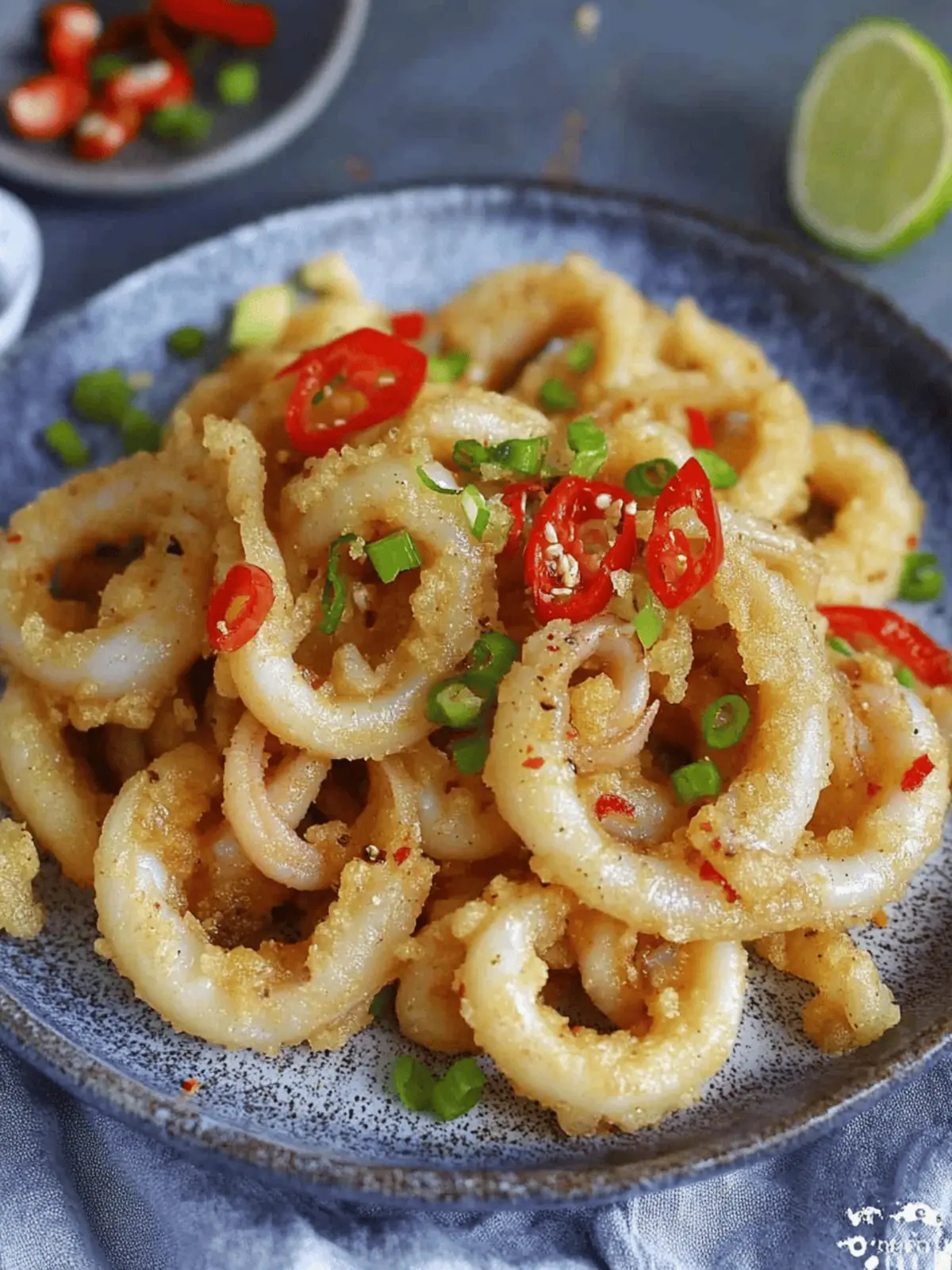 Salt and Pepper Squid