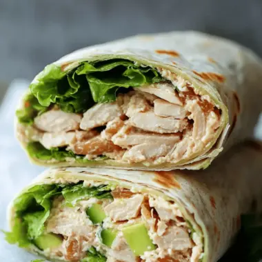 Simple Tuna Wrap