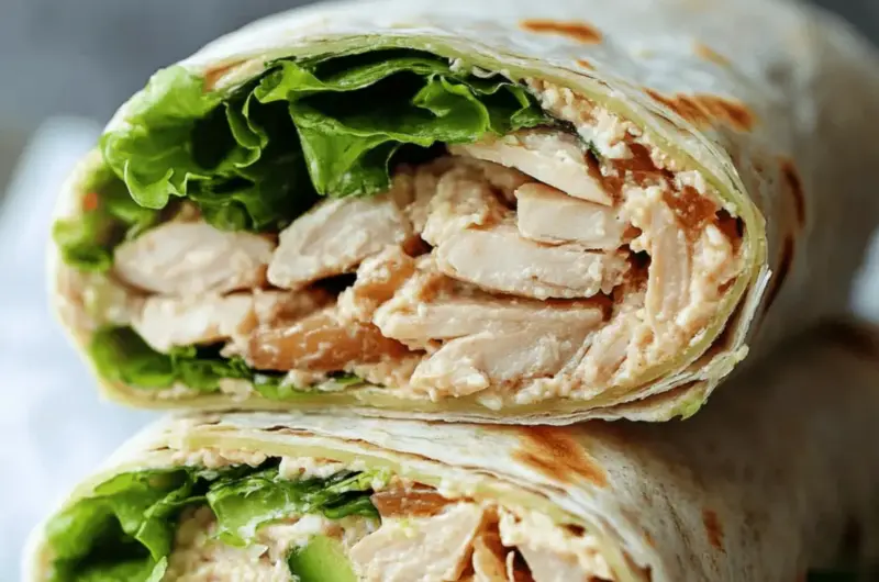 Simple Tuna Wrap