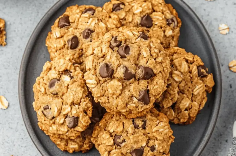 Peanut Butter Oatmeal Protein Cookies