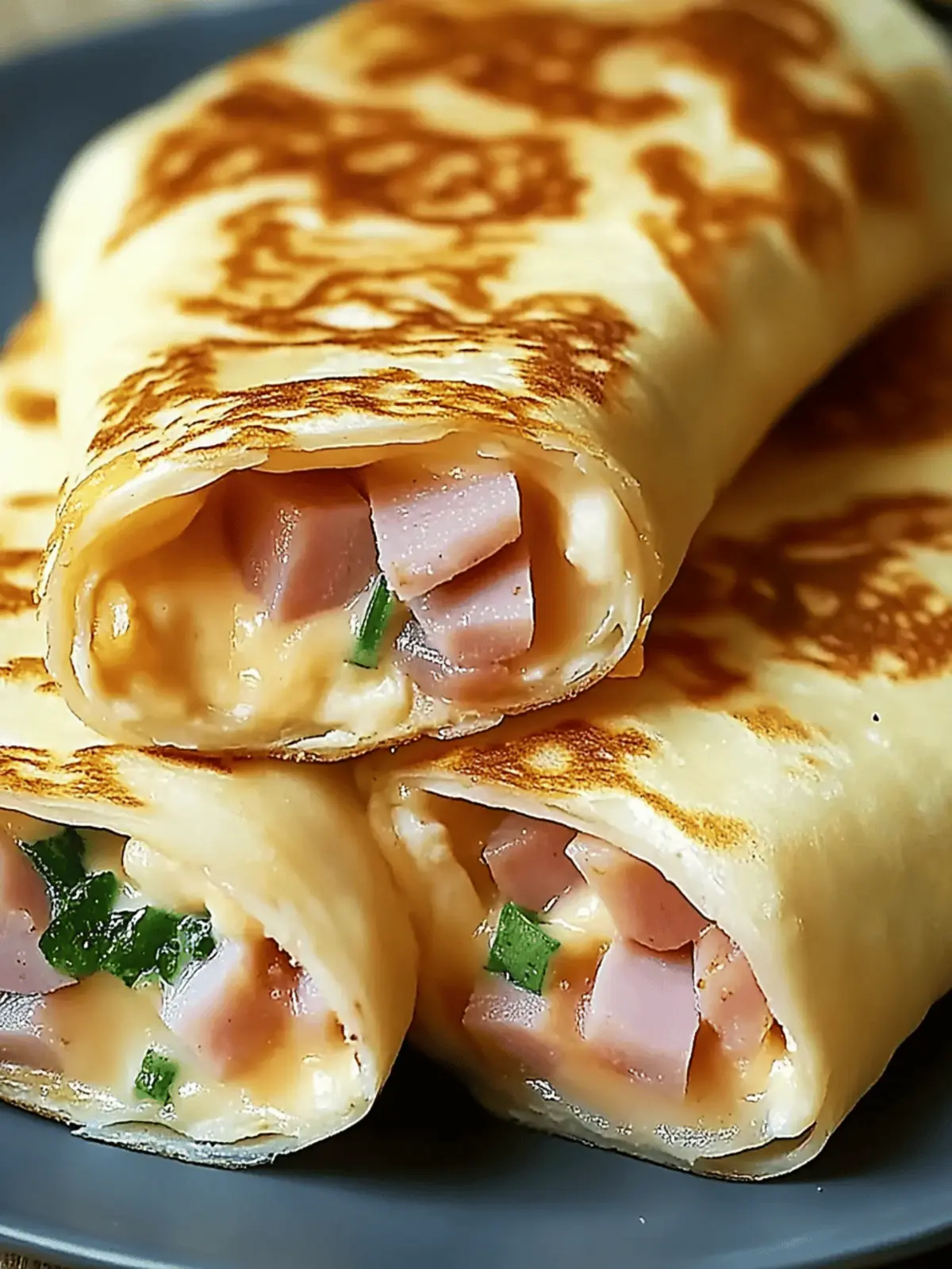 Chicken Turkey Ham Cheese Wraps