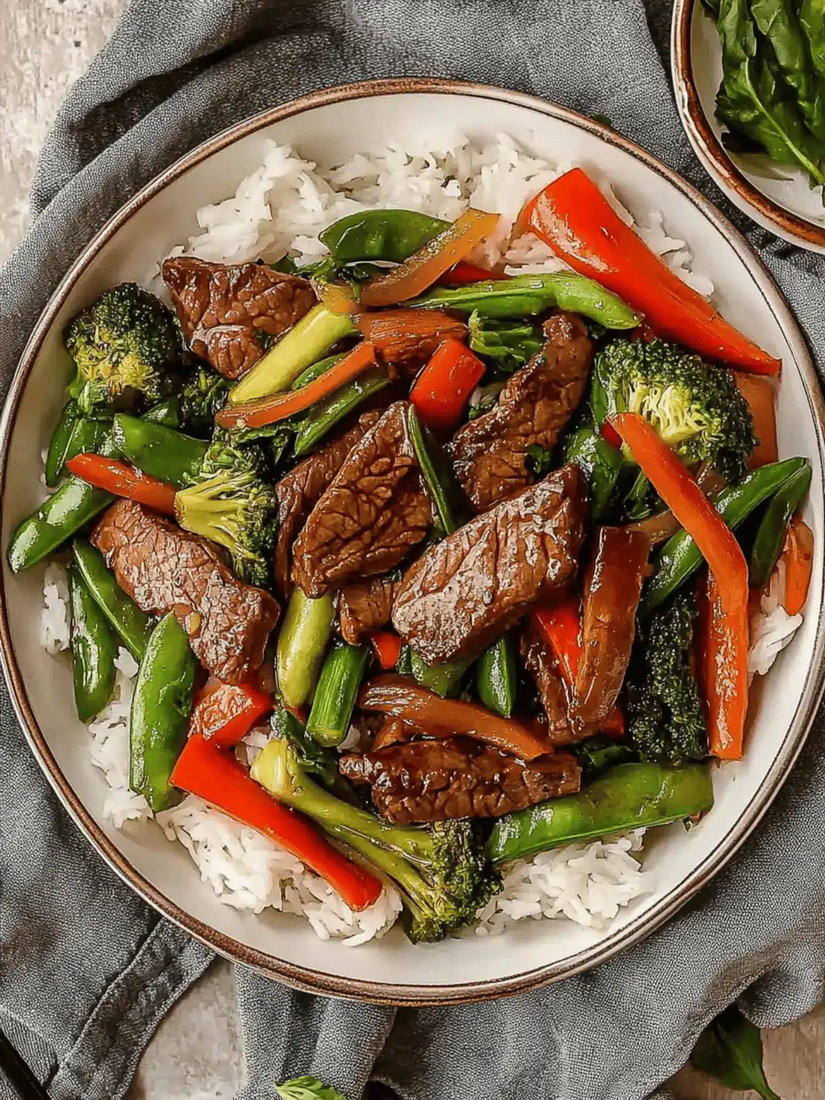 Veggie-Packed Flank Steak Stir Fry