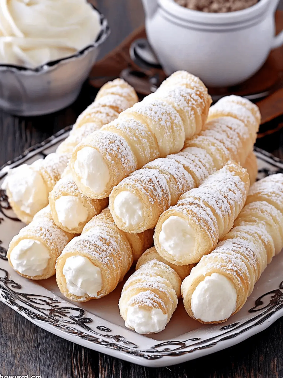 Mom's Cream Horns