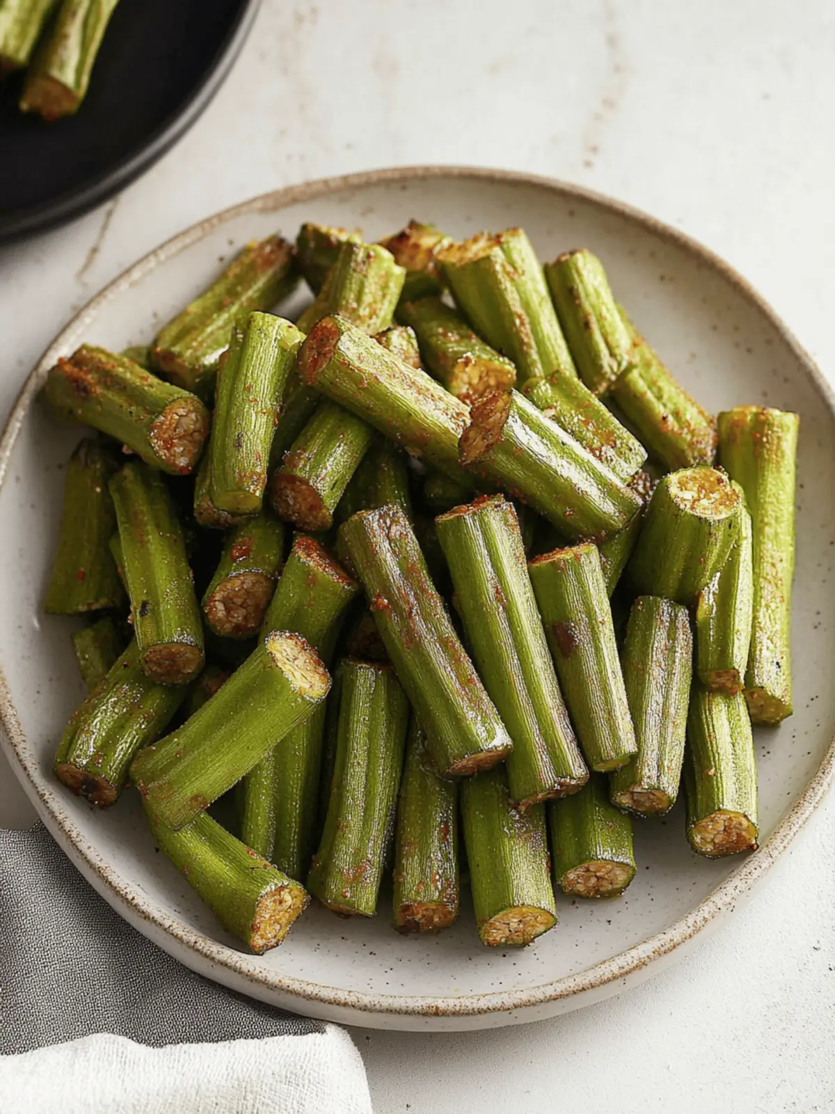 Roasted Okra