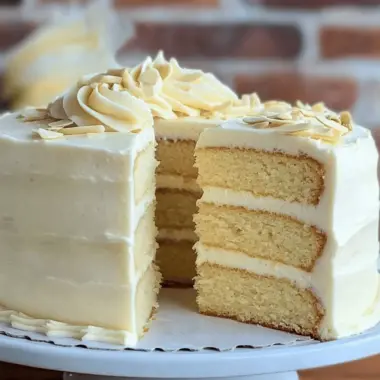 Vanilla Almond Cake