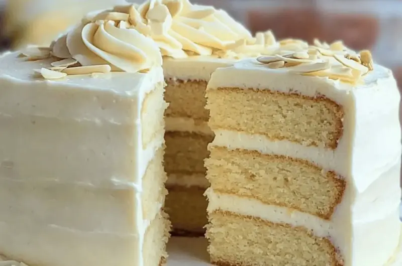 Vanilla Almond Cake