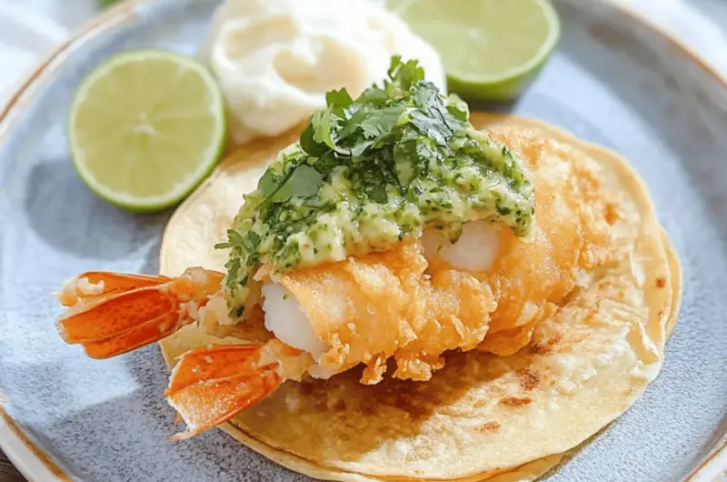 Tempura Fried Lobster Tail
