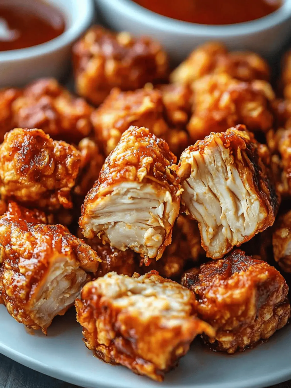 Vegan Spicy Chicken Fried Jackfruit