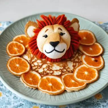 Lion Pancakes
