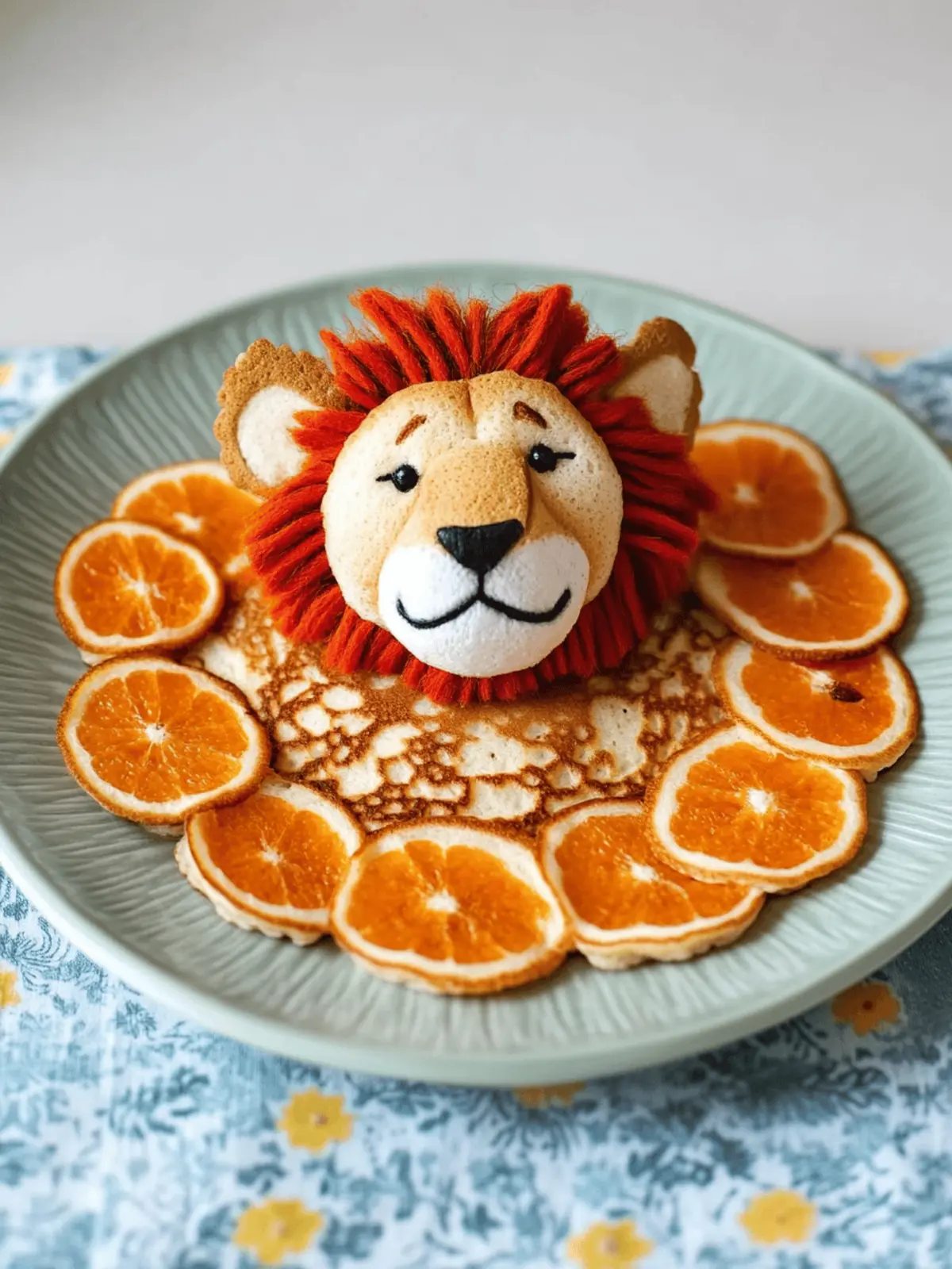 Lion Pancakes