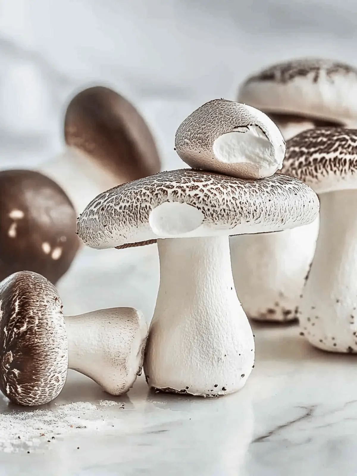 Meringue Mushrooms