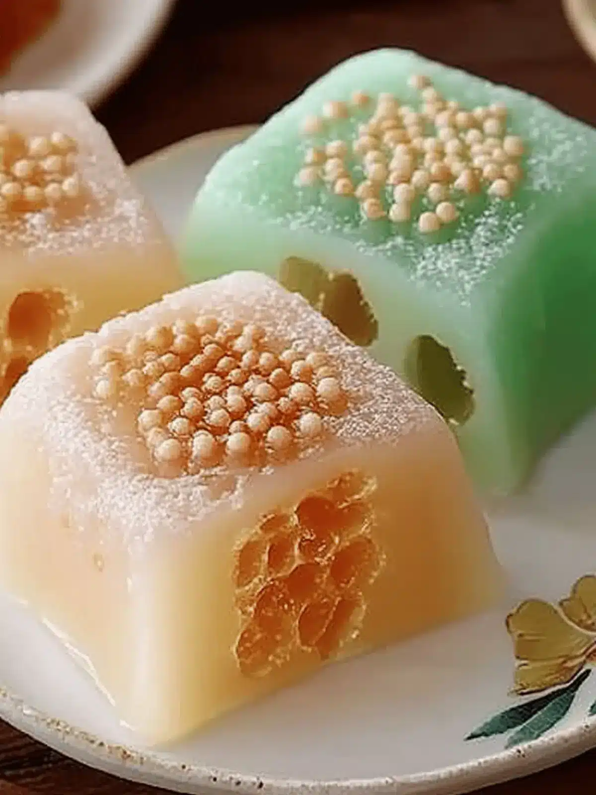 Steamed Vietnamese Honeycomb Cake