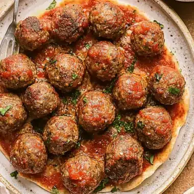 Pizza Meatballs