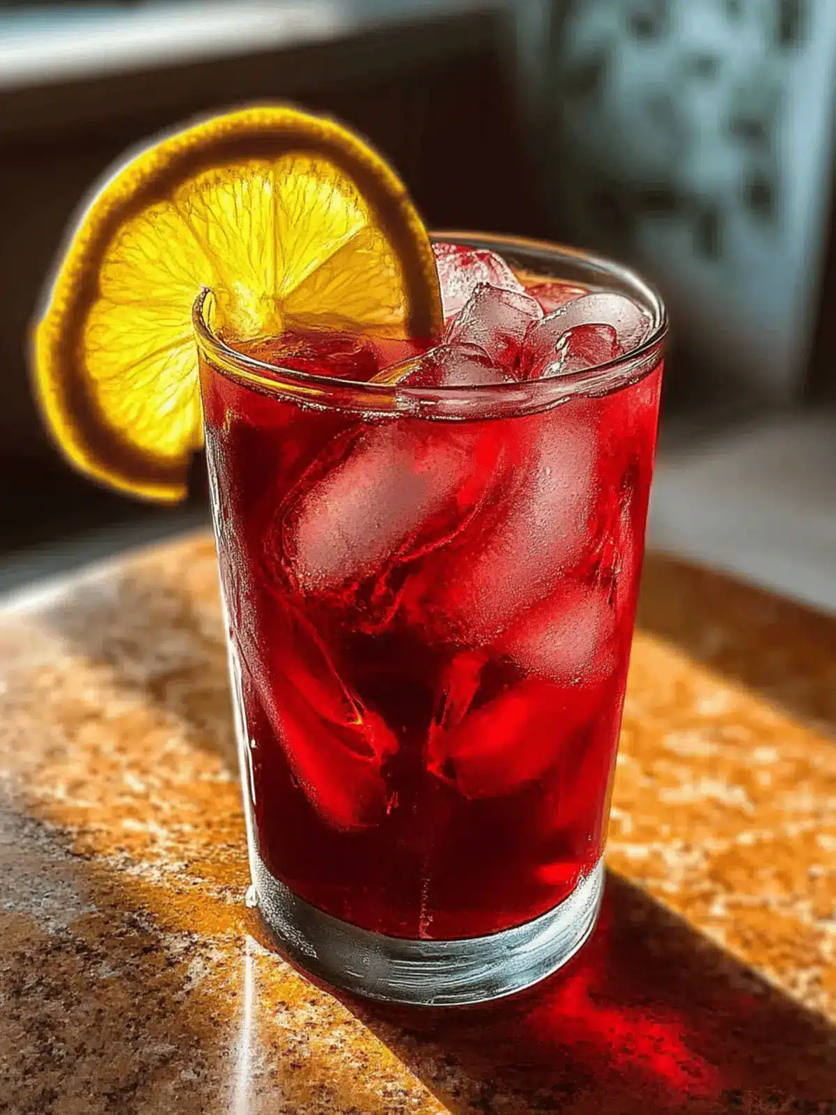 Hibiscus Iced Tea