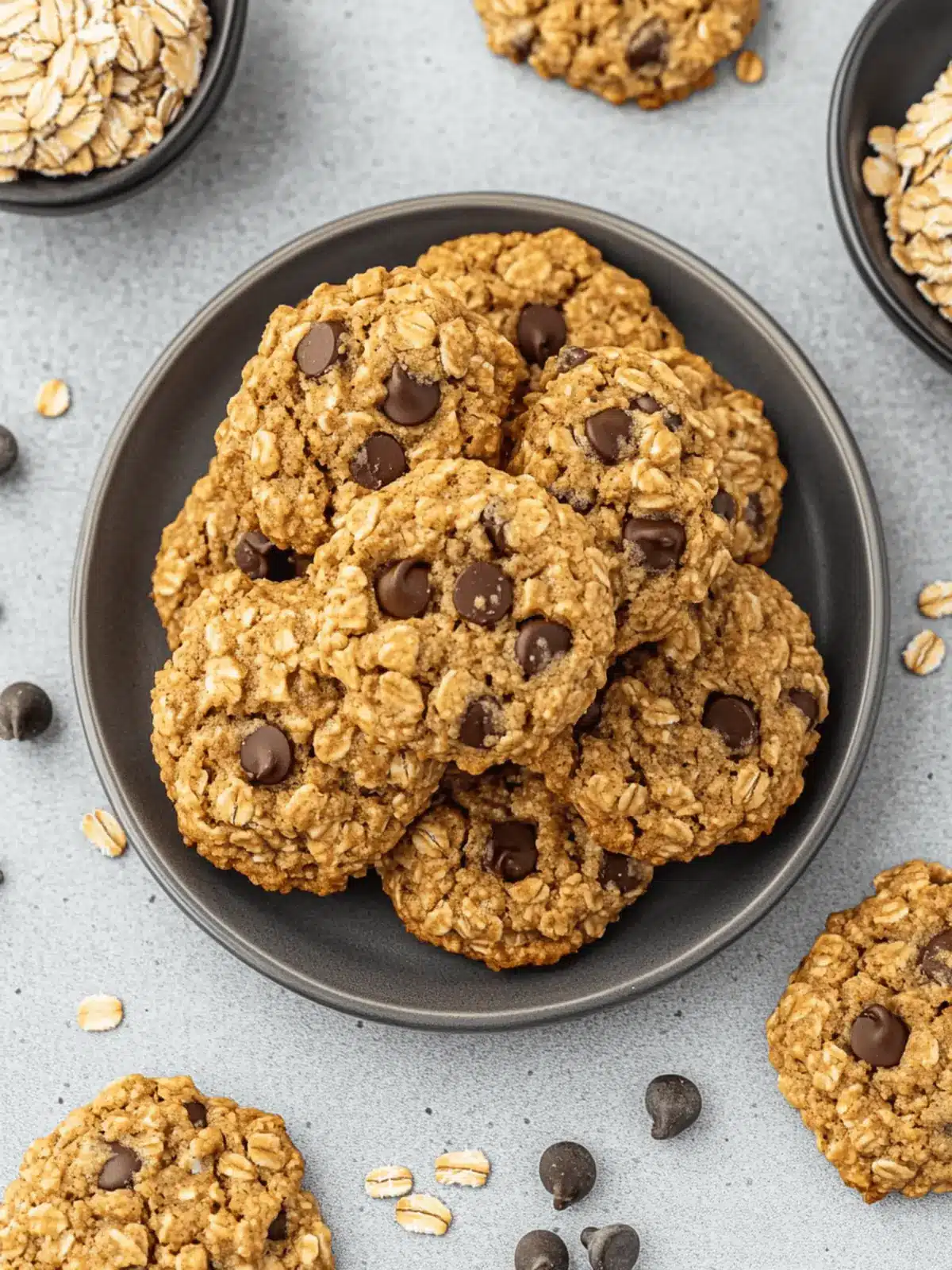Peanut Butter Oatmeal Protein Cookies