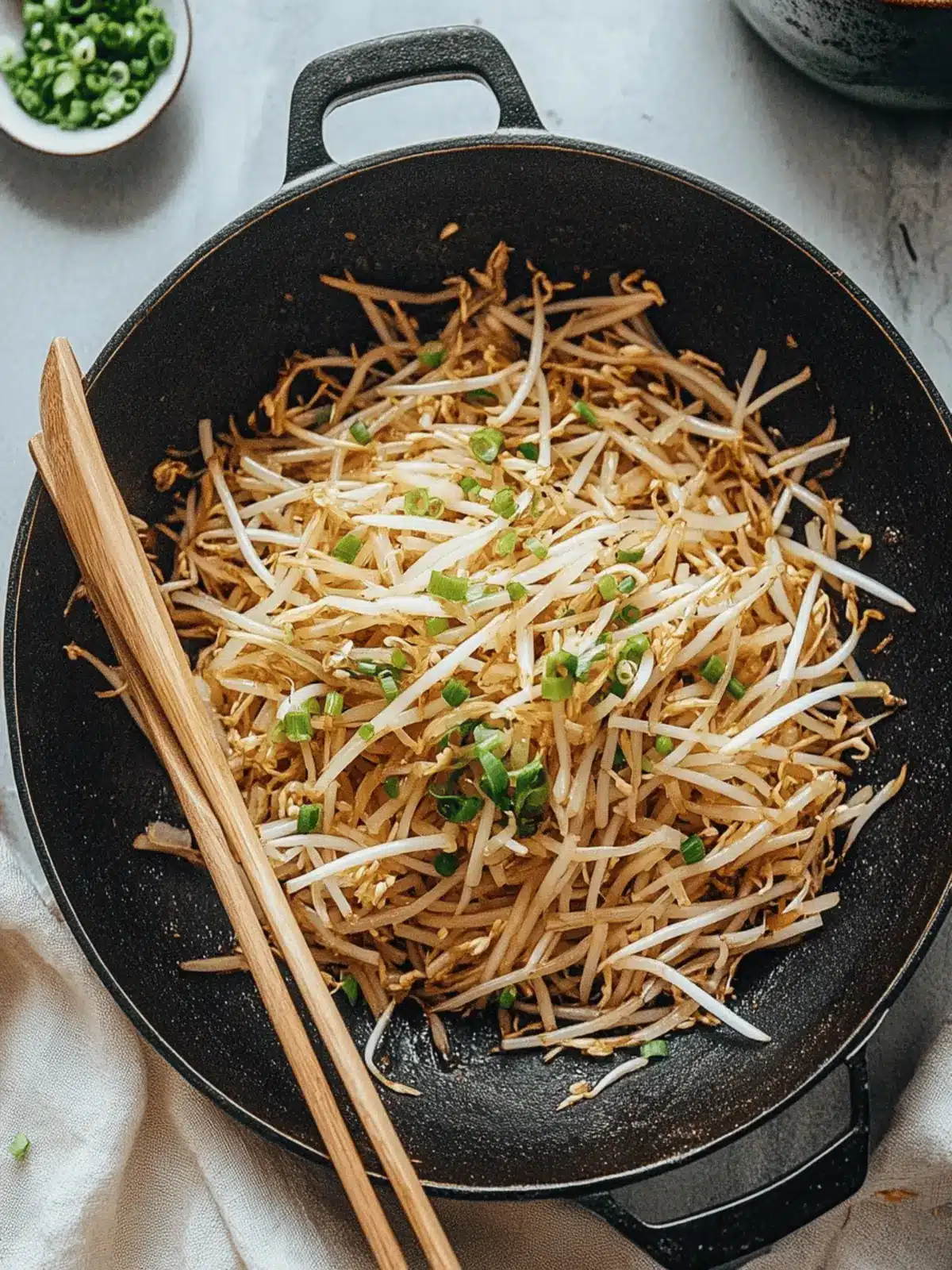 Bean Sprout Stir Fry