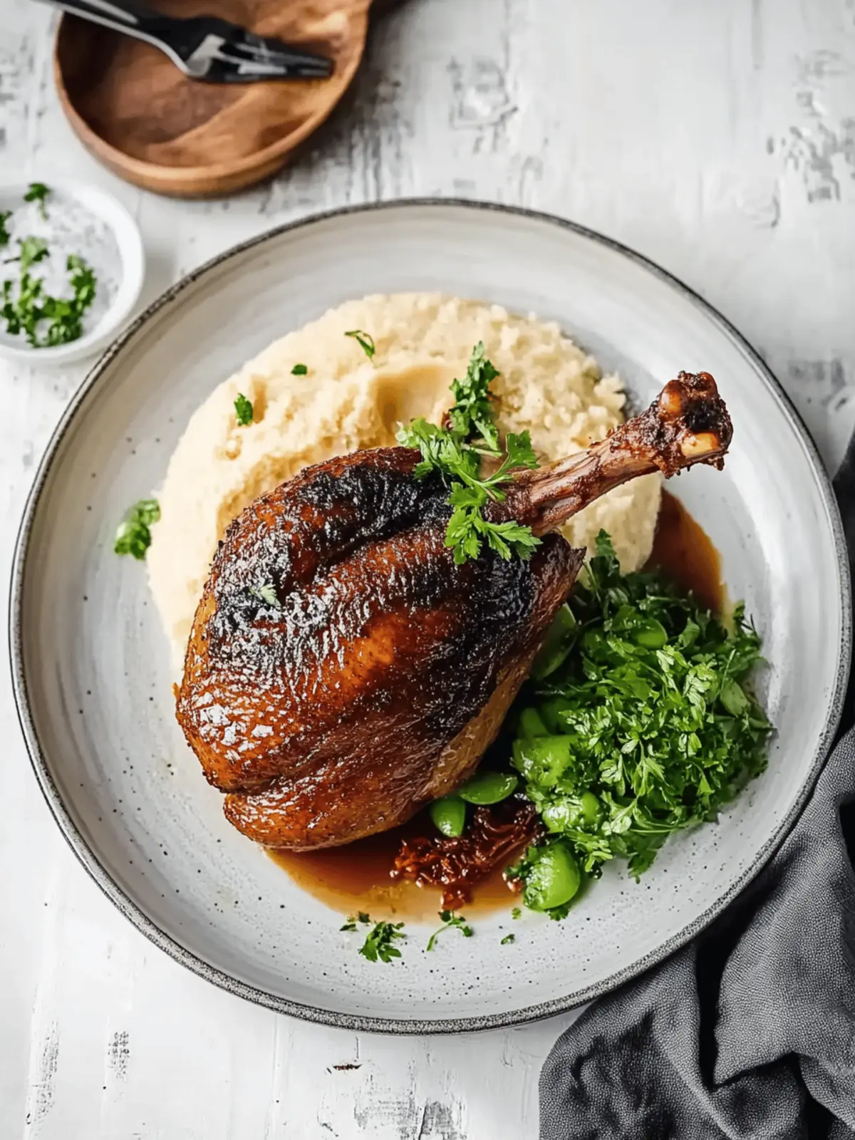 Air Fried Smokey Citrus Duck