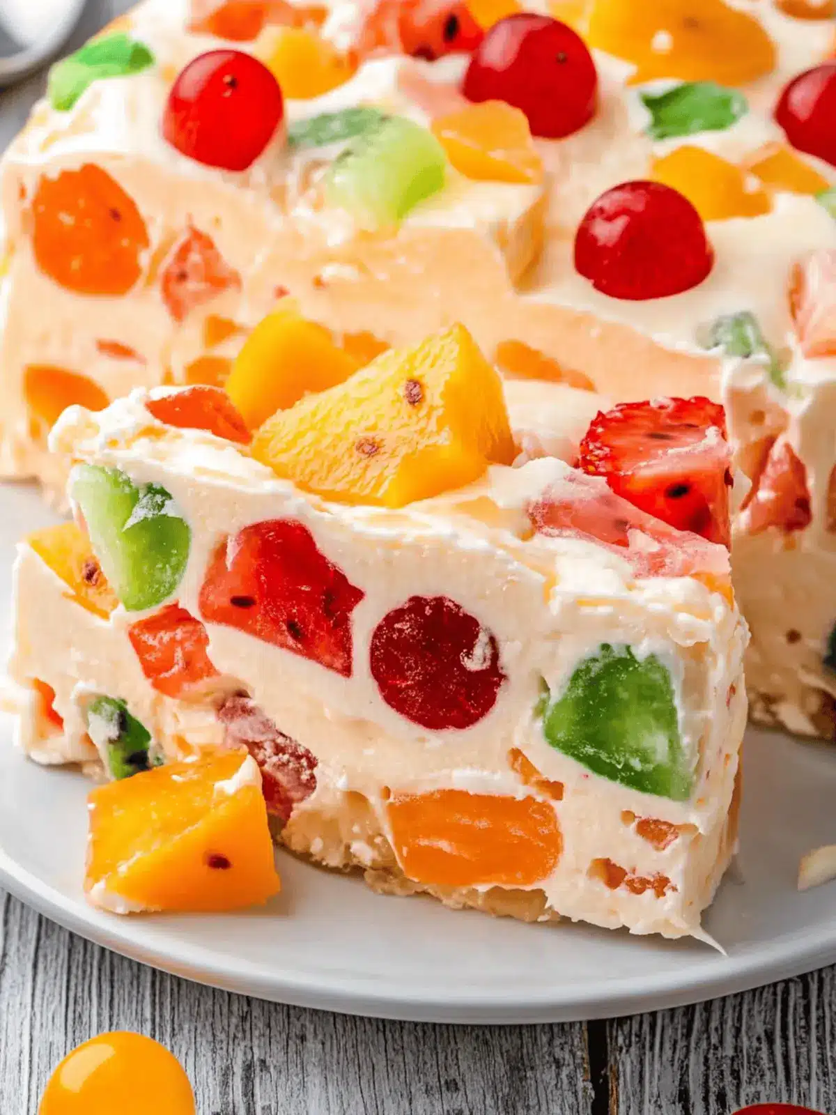 Nana’s Frozen Fruit Salad