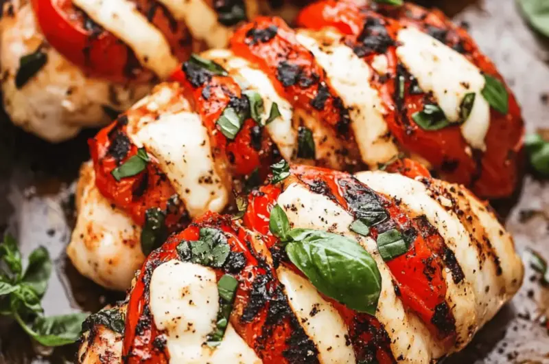 Caprese Stuffed Chicken