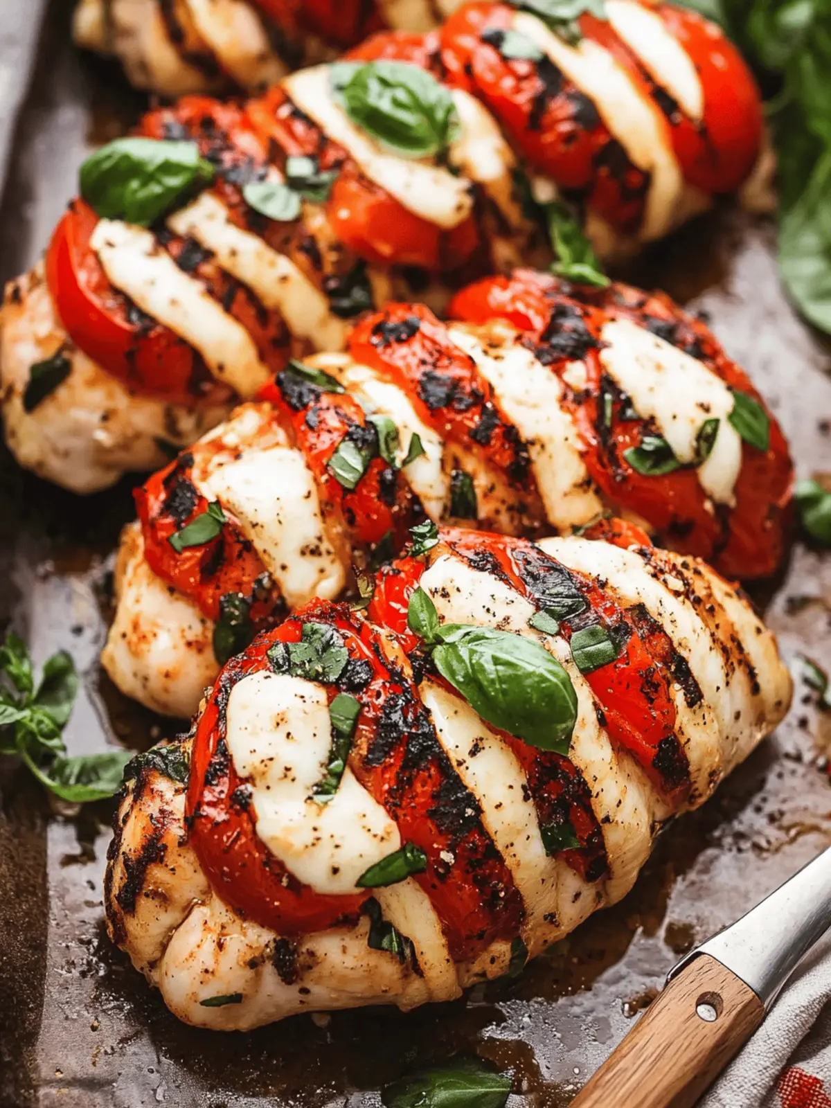 Caprese Stuffed Chicken