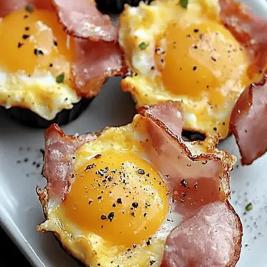 Ham And Egg Cups