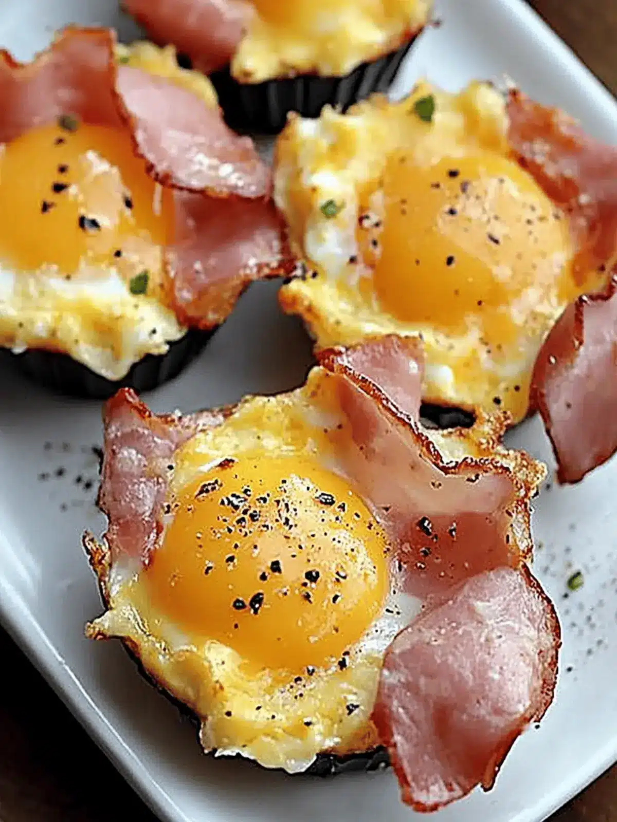 Ham And Egg Cups