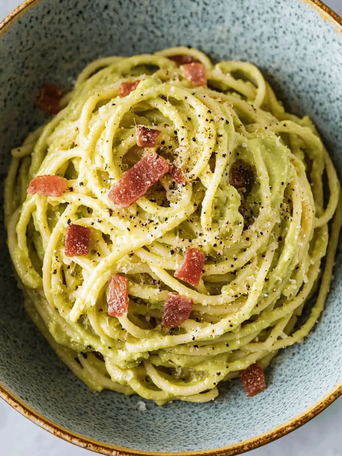 Avocado Carbonara