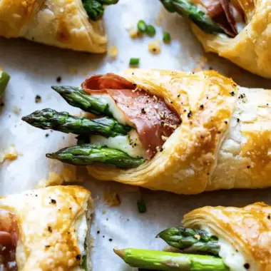 Prosciutto Asparagus Puff Pastry