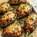 Stuffed Poblano Peppers
