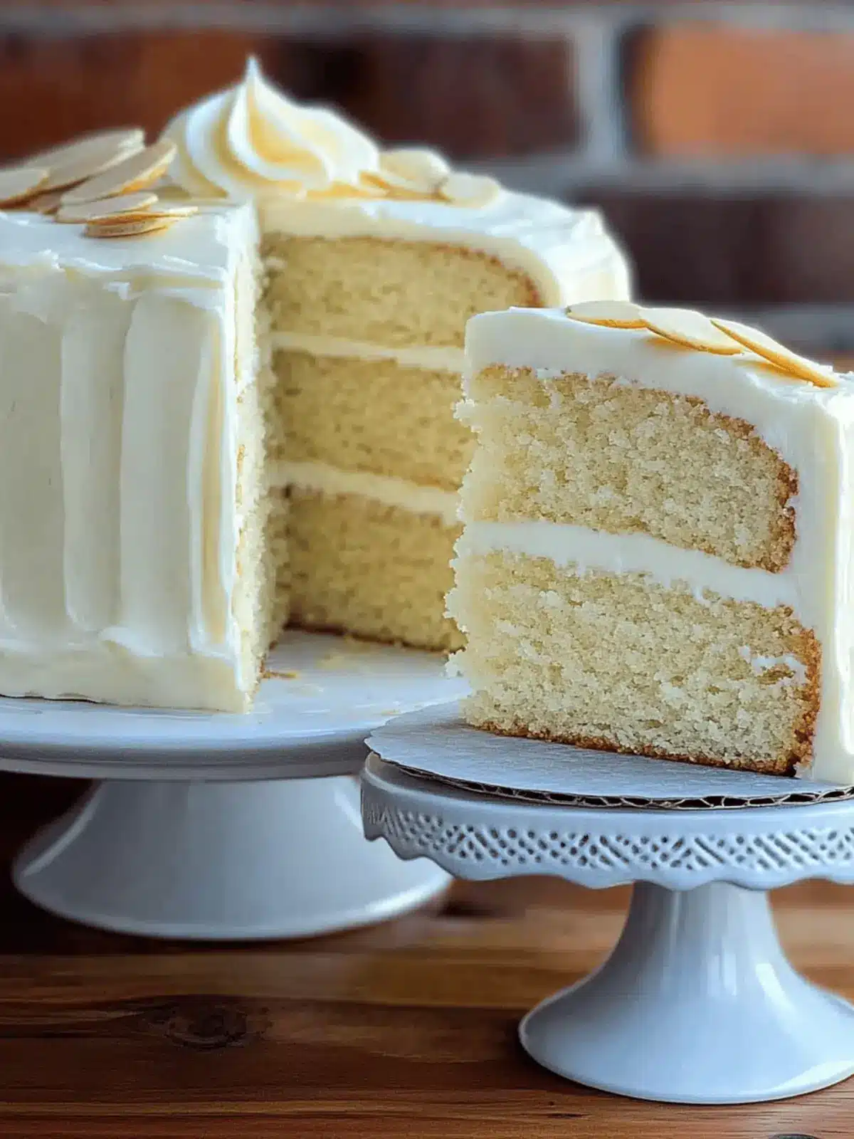 Vanilla Almond Cake