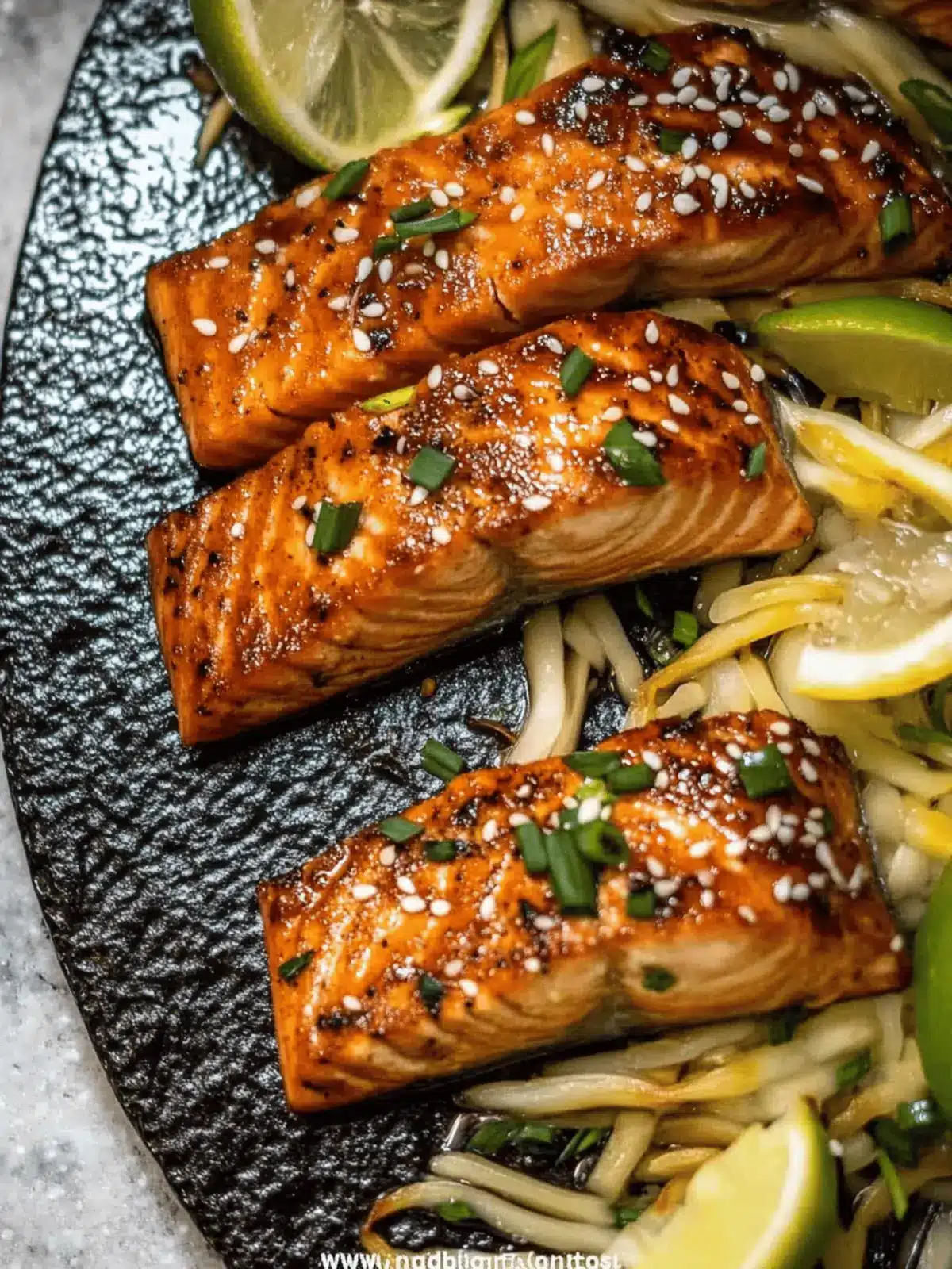 Low Carb Ginger Sesame Salmon