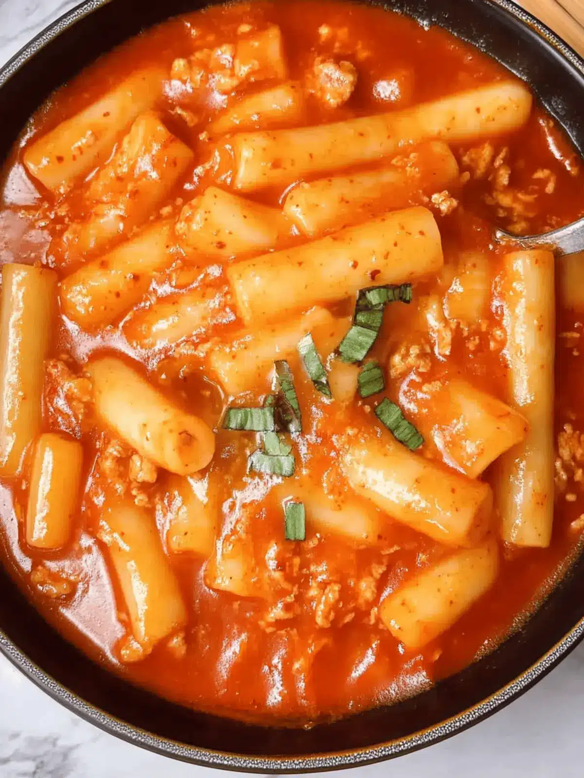 Cheese Tteokbokki