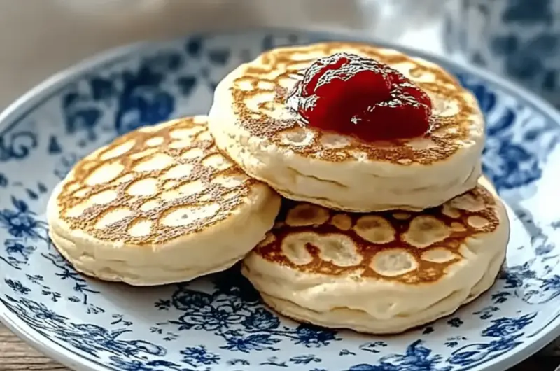 Homemade Crumpet