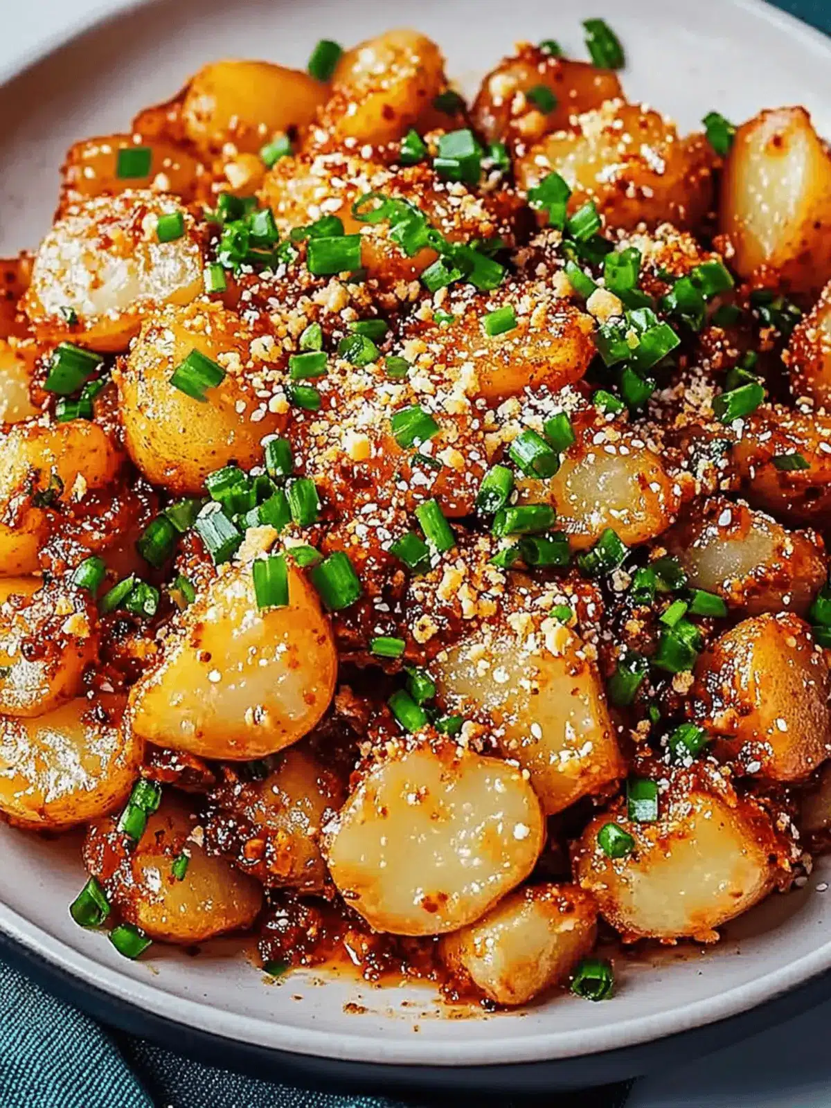 Crispy Korean Potato Dish