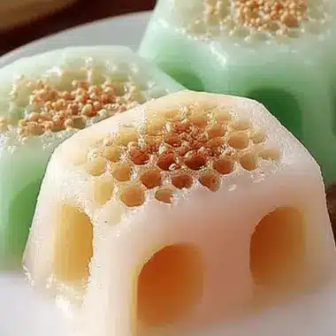Steamed Vietnamese Honeycomb Cake