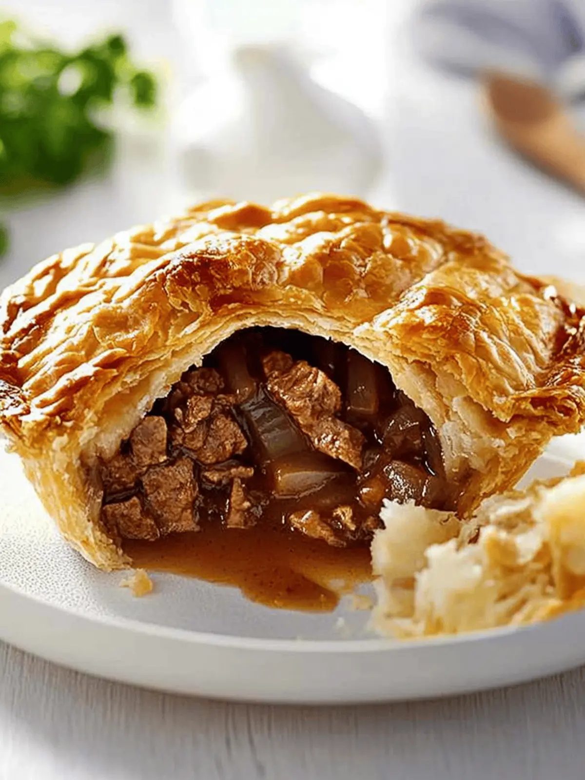 Steak And Onion Pie
