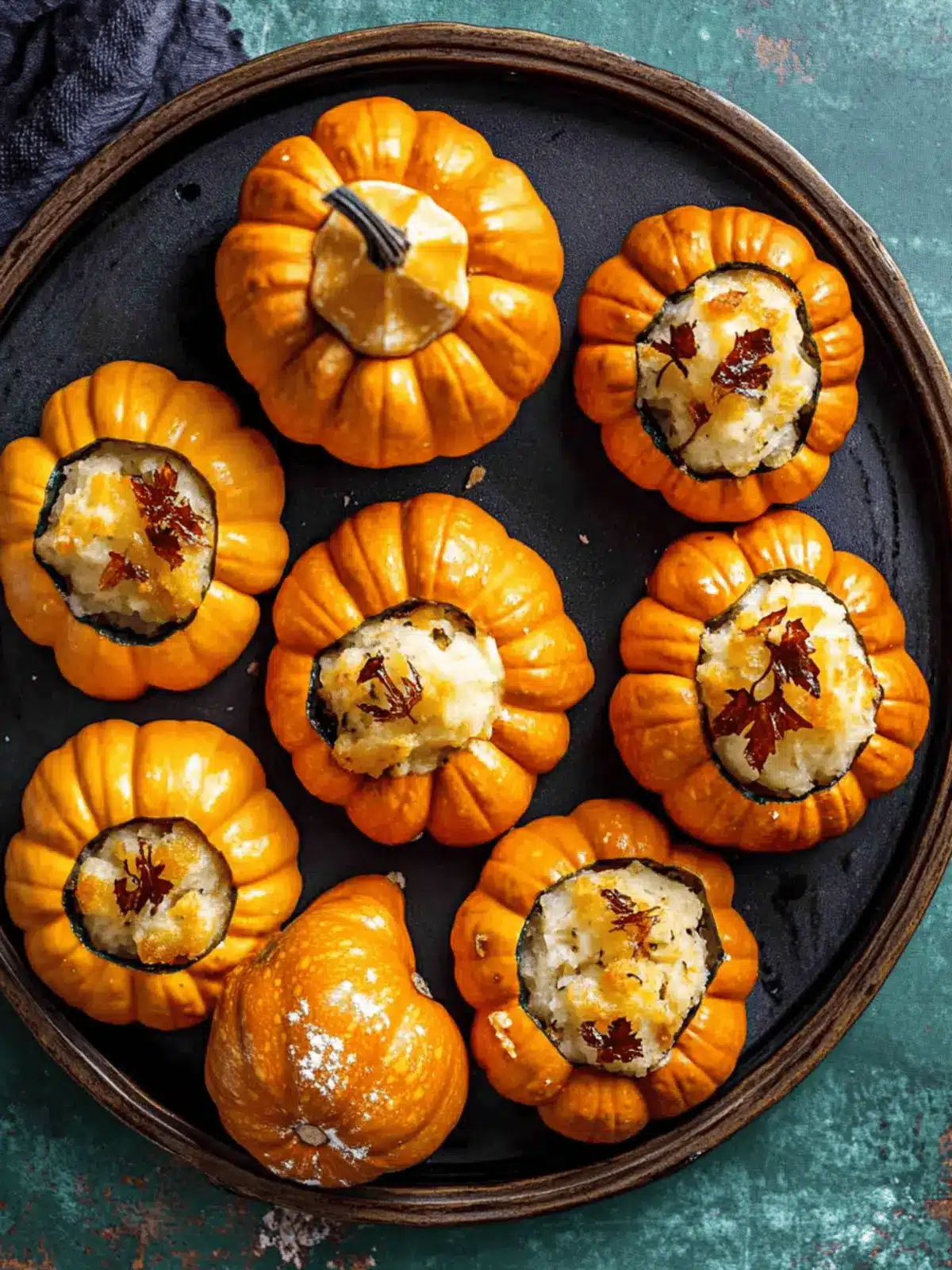 Stuffed Mini Pumpkins